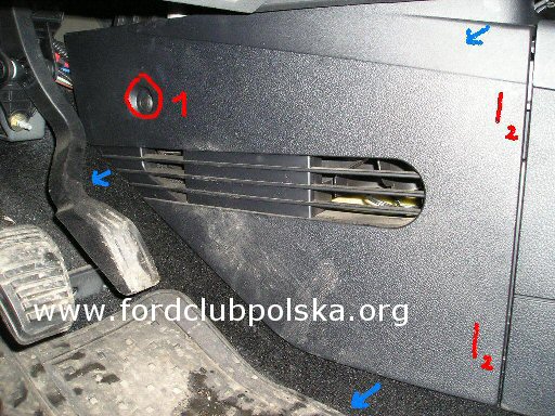 Wymiana filtra przeciwpyłkowego Porady Ford Club